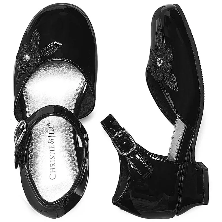 Christie & Jill Lil Heaven Toddler Girls Round Mary Jane Shoes
