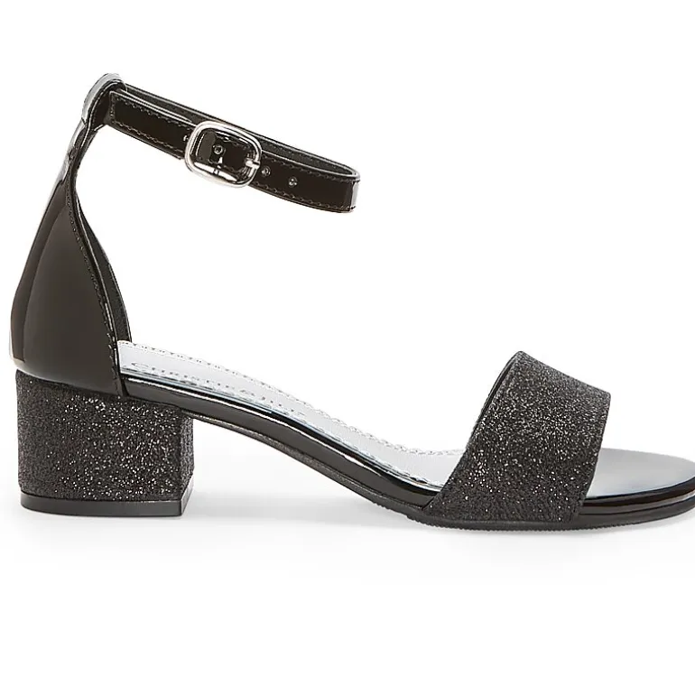 Christie & Jill Mallory Little & Big Kid Girls Round Open Toe Block Heel Pumps