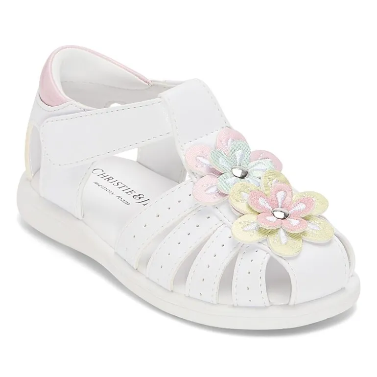 Christie & Jill Toddler Girls Lil Mila Strap Sandals