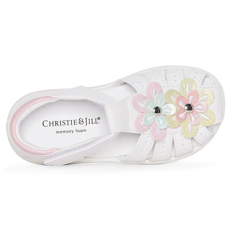 Christie & Jill Toddler Girls Lil Mila Strap Sandals