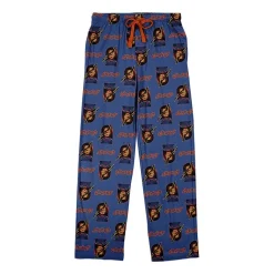 Chucky Mens Crew Neck Short Sleeve 2-pc. Pajama Set