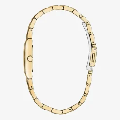 Citizen Axiom Womens Gold Tone Stainless Steel Bracelet Watch Eg7052-59p