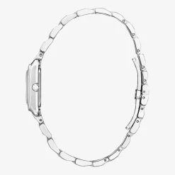 Citizen Bianca Womens Silver Tone Stainless Steel Bracelet Watch Ew5600-52d