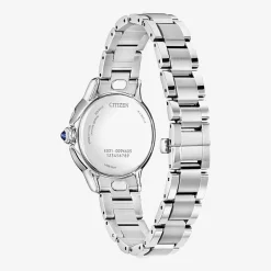 Citizen Cici Womens Silver Tone Stainless Steel Bracelet Watch Em1160-58e