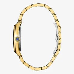 Citizen Classic Womens Gold Tone Stainless Steel Bracelet Watch Em1142-84l
