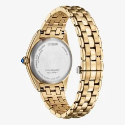 Citizen Classic Womens Rose Goldtone Stainless Steel Bracelet Watch Em1143-81z