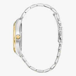 Citizen Corso Mens Two Tone Stainless Steel Bracelet Watch Bm7334-58e