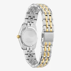 Citizen Corso Womens Two Tone Stainless Steel Bracelet Watch Ew2299-50e