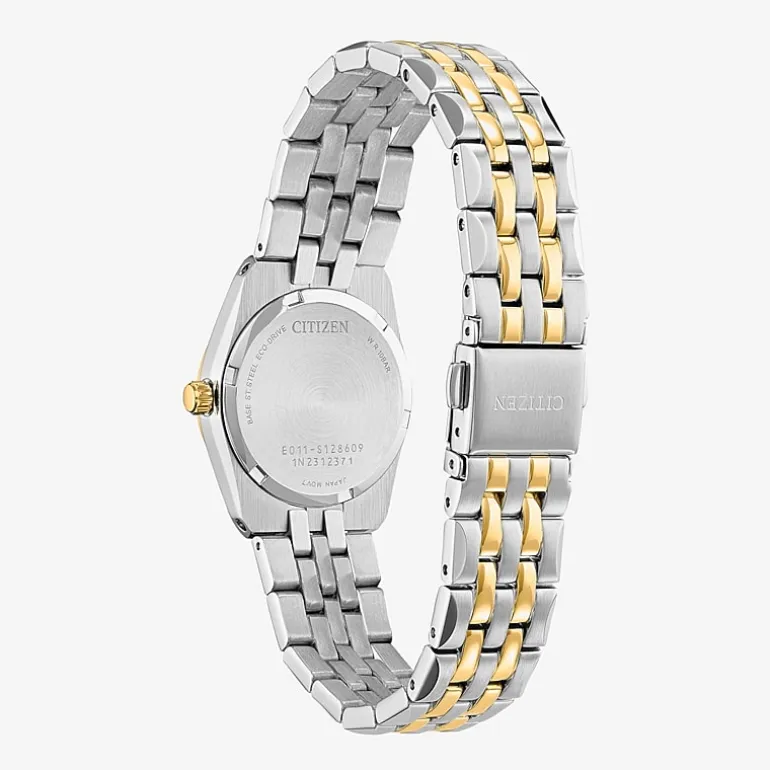 Citizen Corso Womens Two Tone Stainless Steel Bracelet Watch Ew2299-50e