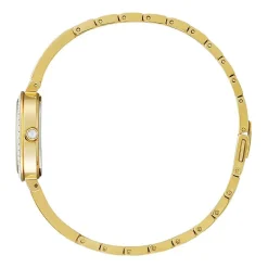 Citizen Eco-Drive Womens Crystal Accent Gold Tone Stainless Steel Bracelet Watch Em0862-56d