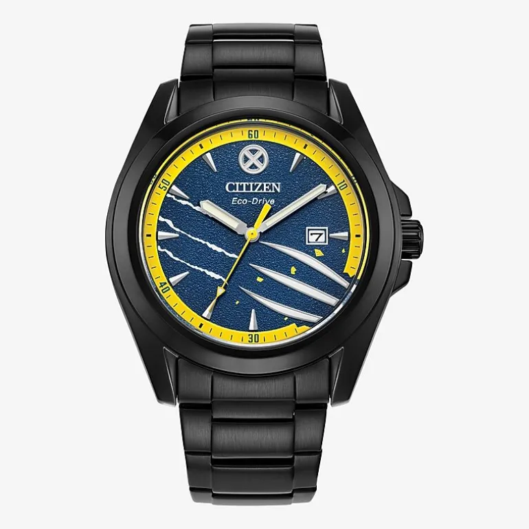 Citizen Mens Black Stainless Steel Bracelet Watch Aw1435-66w