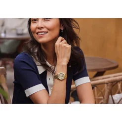 Citizen Peyten Womens Gold Tone Stainless Steel Bracelet Watch Eo1222-50p