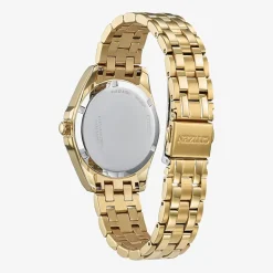 Citizen Peyten Womens Gold Tone Stainless Steel Bracelet Watch Eo1222-50p