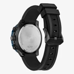 Citizen Promaster Air Mens Atomic Time Black Strap Watch Cb5006-02l