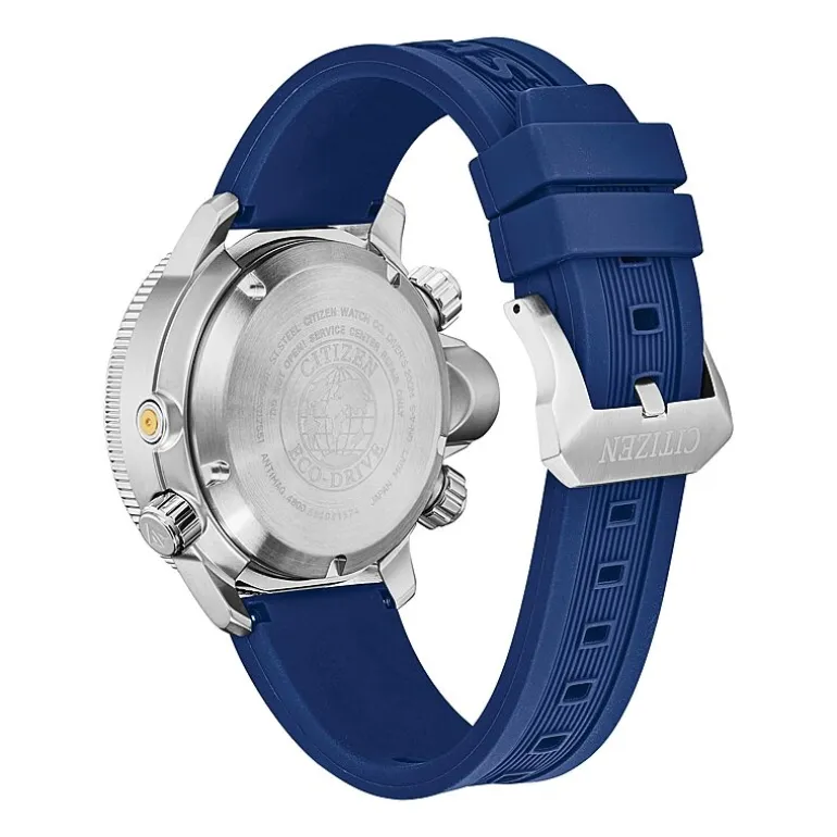 Citizen Promaster Aqualand Mens Blue Strap Watch Bn2038-01l