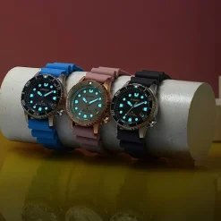 Citizen Promaster Dive Womens Pink Strap Watch Eo2023-00a