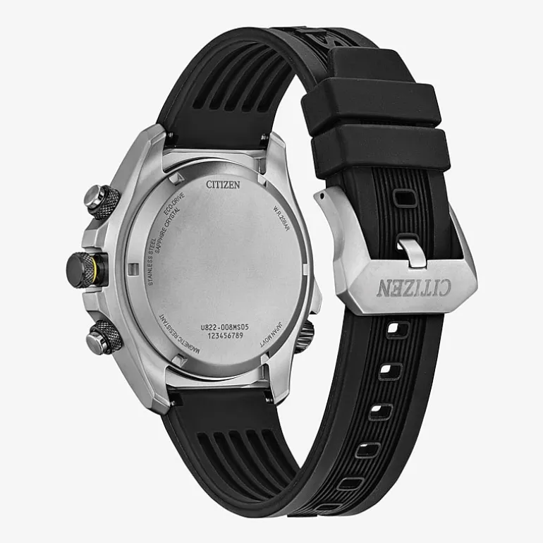 Citizen Promaster Mens Black Strap Watch Jv1007-07e