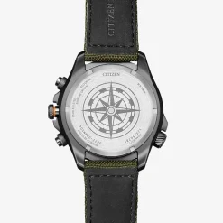 Citizen Promaster Mens Green Strap Watch Jv1005-02w