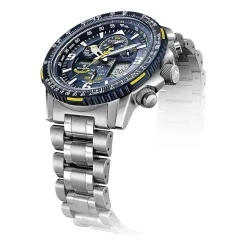 Citizen Promaster Skyhawk A-T Mens Silver Tone Stainless Steel Bracelet Watch Jy8078-52l