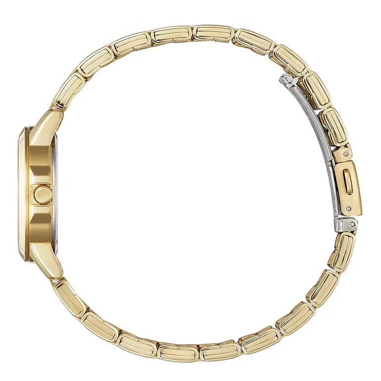 Citizen Quartz Womens Gold Tone Stainless Steel Bracelet Watch Eq0603-59f