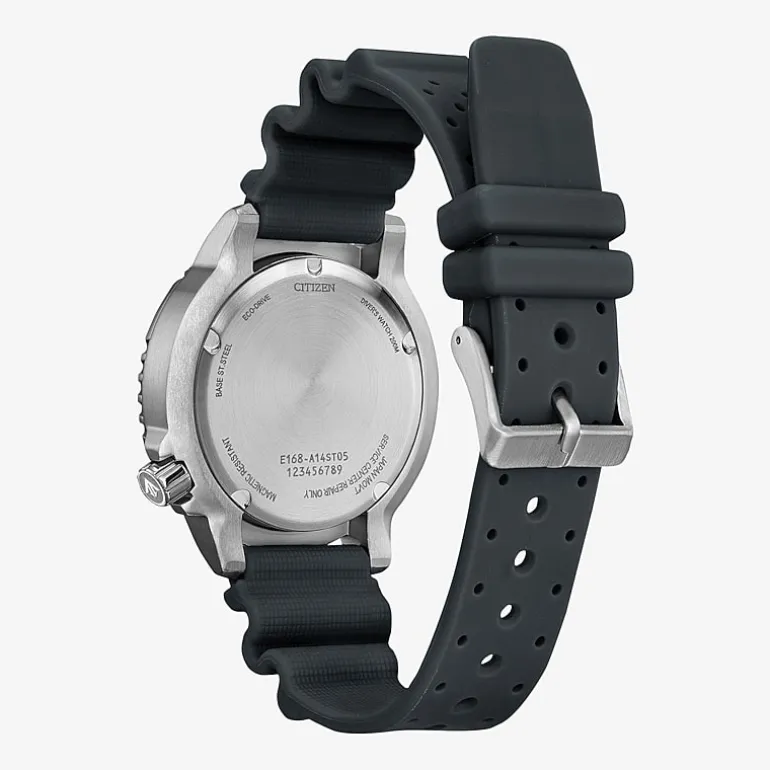 Citizen Sea Eco Mens Gray Bracelet Watch Bn0167-09w