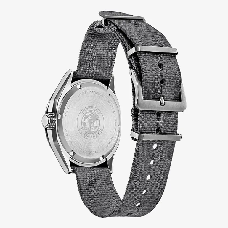 Citizen Sport Casual Mens Gray Strap Watch Aw1890-01a