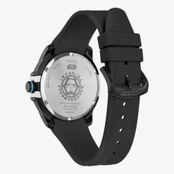 Citizen Star Wars Mens Black Strap Watch Aw1659-00w