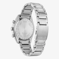 Citizen Super Titanium Mens Silver Tone Bracelet Watch By1010-57h