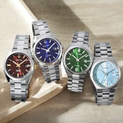Citizen Tsuyosa Mens Automatic Silver Tone Stainless Steel Bracelet Watch Nj0150-56x