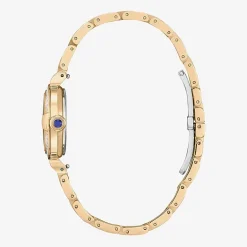 Citizen Womens Gold Tone Stainless Steel Bracelet Watch Em1123-89d