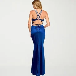 City Triangle Womens Juniors V Neck Short Sleeve Spaghetti Straps Bodycon Dress