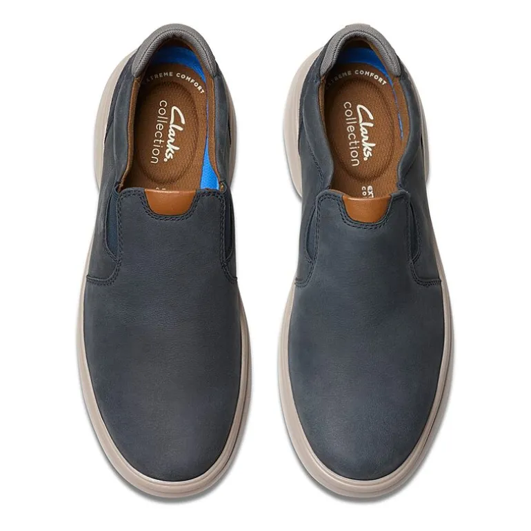 Clarks Bradley Ease Mens Round Closed Toe Oxford Shoes