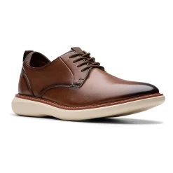 Clarks Brantin Plain Mens Round Closed Toe Oxford Shoes