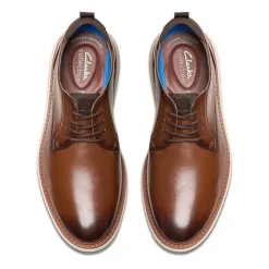 Clarks Brantin Plain Mens Round Closed Toe Oxford Shoes