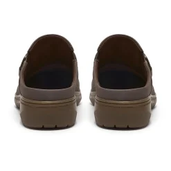 Clarks Carleigh Womens Round Closed Toe Mules-Wide Width