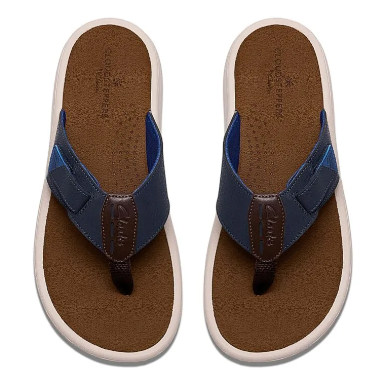 Clarks Cloudsteppers Mens Breeze Flip-Flops