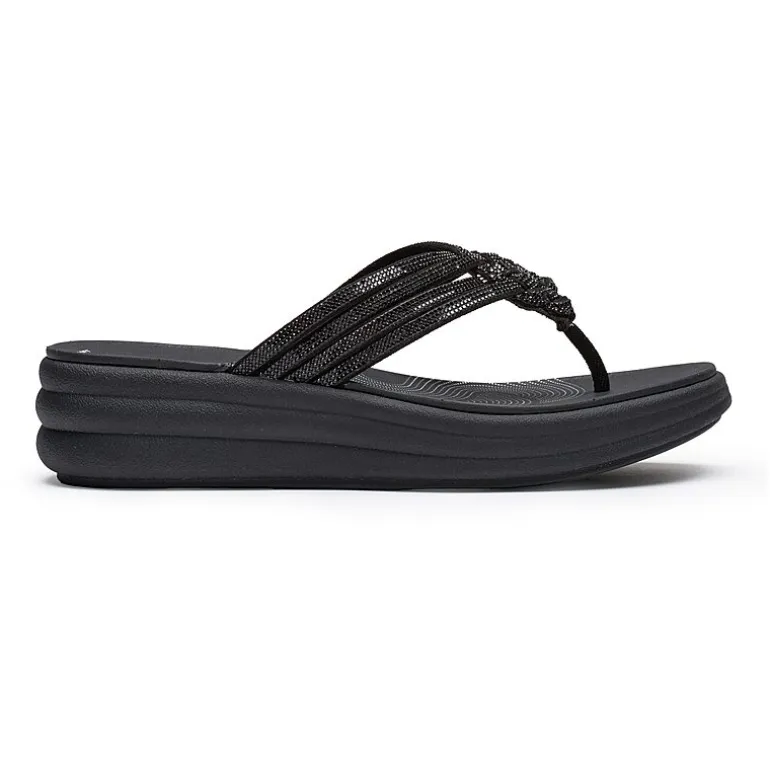 Clarks Cloudsteppers Womens Drift Gem Wedge Sandals