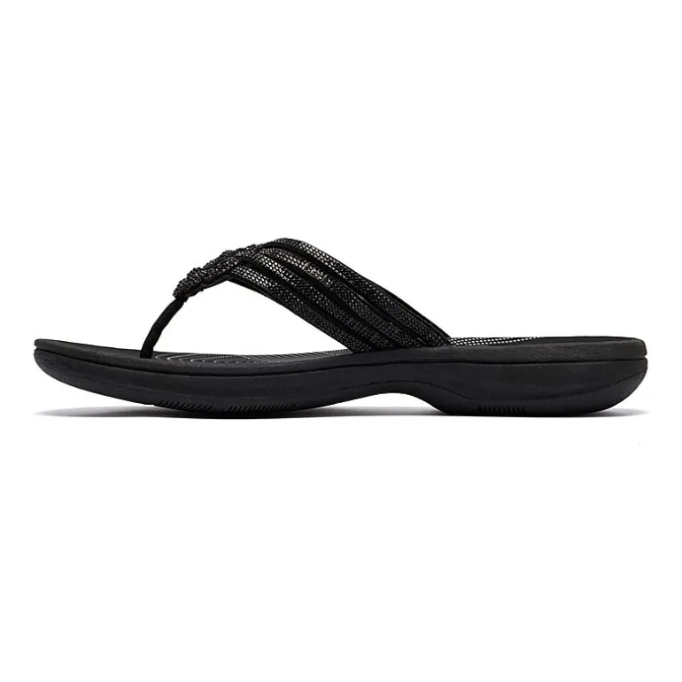 Clarks Cloudsteppers Womens Breeze Gem Flip-Flops