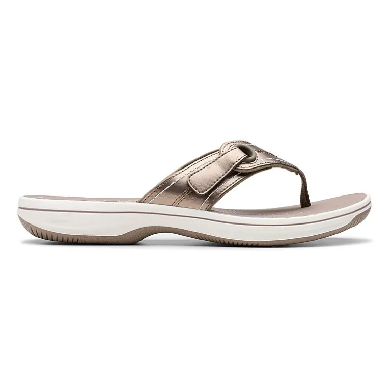 Clarks Cloudsteppers Womens Breeze Reyna Flip-Flops