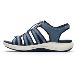 Clarks Cloudsteppers Womens Mira Mabel Adjustable Strap Flat Sandals