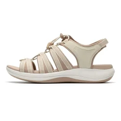 Clarks Cloudsteppers Womens Mira Mabel Adjustable Strap Flat Sandals