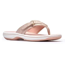 Clarks Cloudsteppers Womens Breeze Sea Flip-Flops