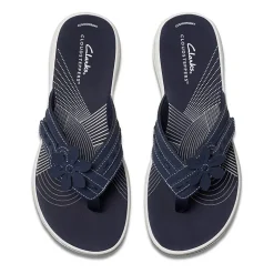 Clarks Cloudsteppers Womens Breeze Opal Flip-Flops