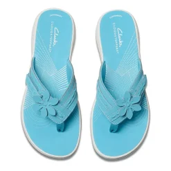 Clarks Cloudsteppers Womens Breeze Opal Flip-Flops
