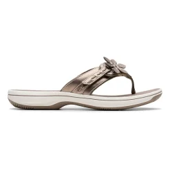 Clarks Cloudsteppers Womens Breeze Opal Flip-Flops