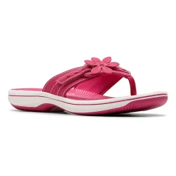 Clarks Cloudsteppers Womens Breeze Opal Flip-Flops