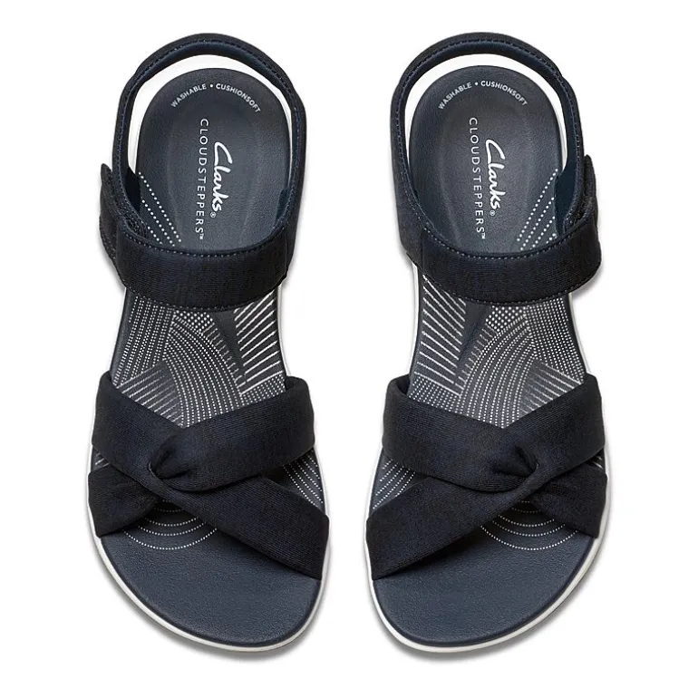 Clarks Cloudsteppers Womens Arla Daisy Wedge Sandals