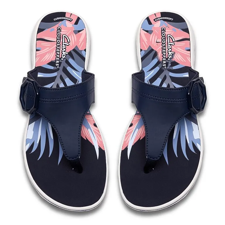 Clarks Cloudsteppers Womens Breeze Cove Flip-Flops