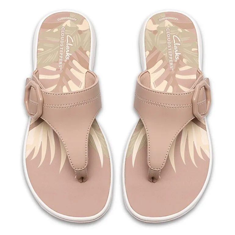 Clarks Cloudsteppers Womens Breeze Cove Flip-Flops