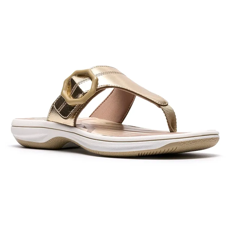 Clarks Cloudsteppers Womens Breeze Cove Flip-Flops